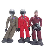 1/6 Fullbody Jet Pilots with Helmet for RC Airplane Pilot Figure Model