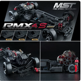 MST RMX 4 S PRO WITH M4 Hand painted car shell with Light 1/10 RWD RC DRIFT CAR RTR