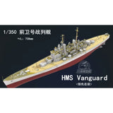 CY MODEL CY535 1/350 HMS Vanguard Battleship Assembly Model with Rc Op Parts