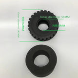 142MM Outer Diameter 1/14 RC Hydraulic Engineering Model Tire with Liner