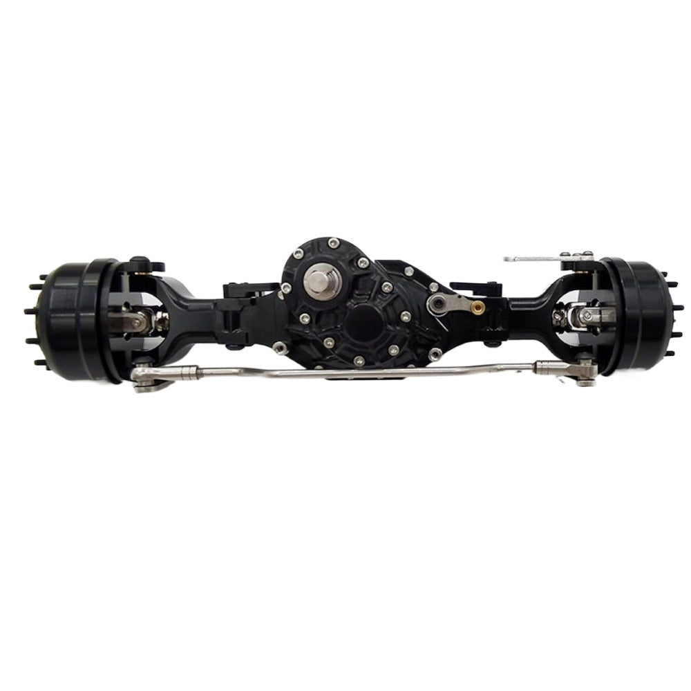 Axel Diff Lock Metal Wheel Reduction Interaxle Differential Lock Function Axle 1/14 ...