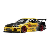 1/10 1/24 GTR R34 RC DRIFT CAR SHELL STICKER SC1995