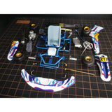 1/24 Kart Rc Drift Car with Transfer Watermark Spare Parts