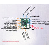 1/87 Static Model Car Modified Rc Light Control Chip