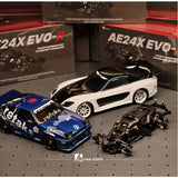 ARKEDGE As-5 Servo AGP-3 ECU AG-5 Pro Integrated Motor Gyroscope ESC Brushless Motor ESC for AE24X EVO-R 1/24 RWD Drift Car