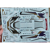 1/24 D1GP TAMIYA GR86 24361 3D Printed Modified Parts with Water Transfer Sticker