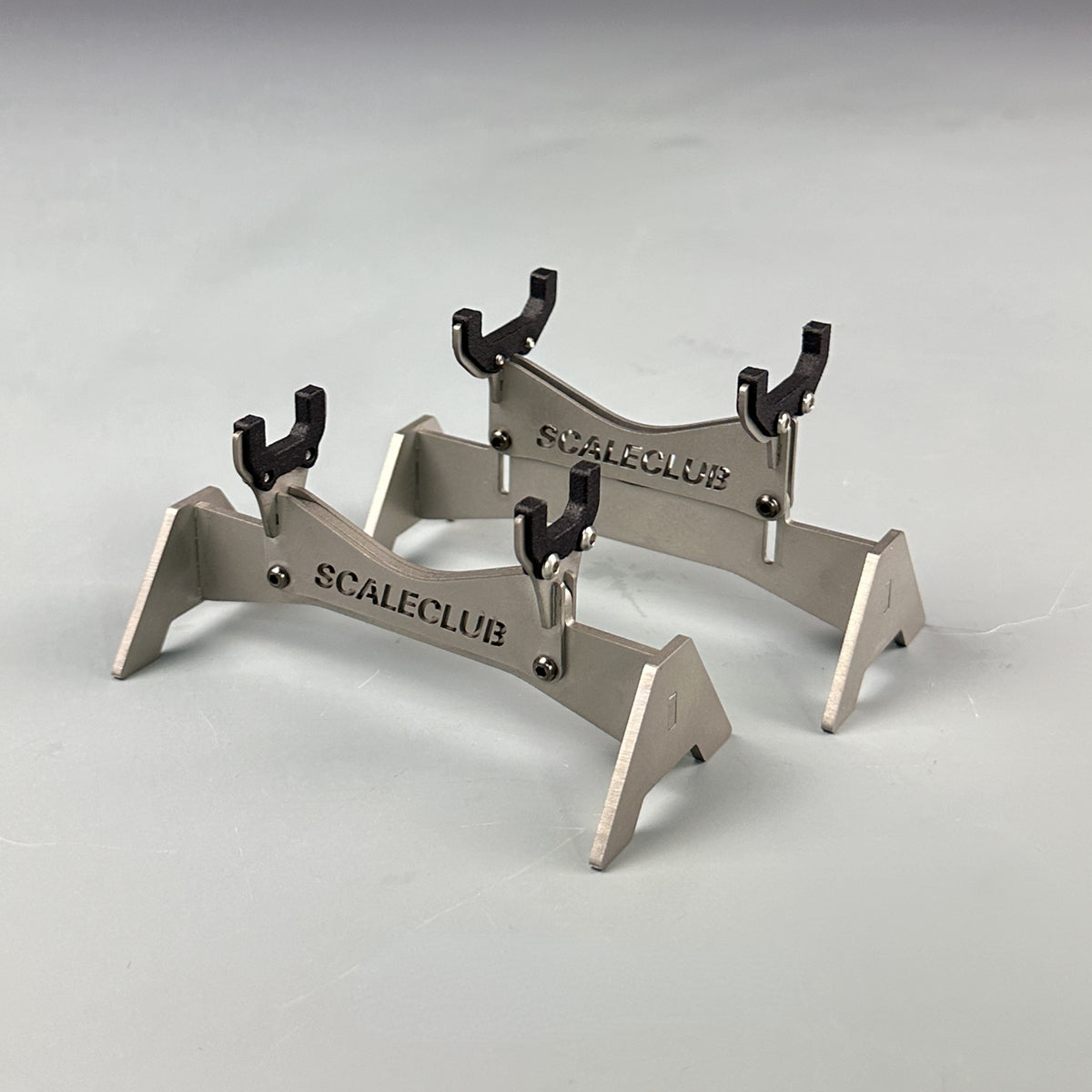 1/14 TAMIYA Remote Control Truck Axle Display Stainless Steel Bracket ...