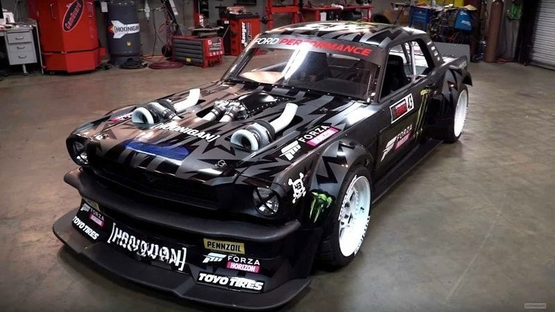 1/10 1/24 KENBLOCK MUSTANG HOONV2 Rc Drict Car Sticker Transfer