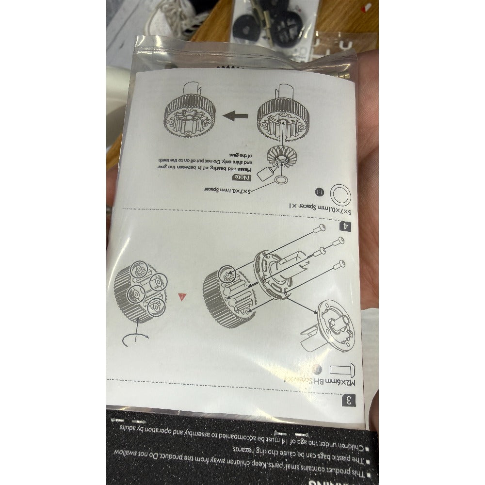 TCD RA-2608 Torque Coupled Differential for 1/10 REVED RDX/YD2 RC