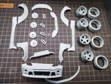 1/24 D1GP GR86 Rc Drift Car 3d Print Shell Op Part for Tamiya