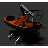 1/100 1/75 1/50 1/20 3D Printing Rescue Boat Bracket Set for Model Boat DIY