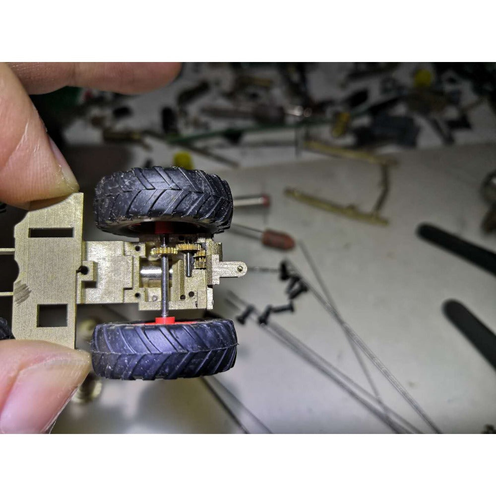 1:87 HO Rc Tractor Fendt Brass Chassis Kit Static Modification – VAJJEXRC