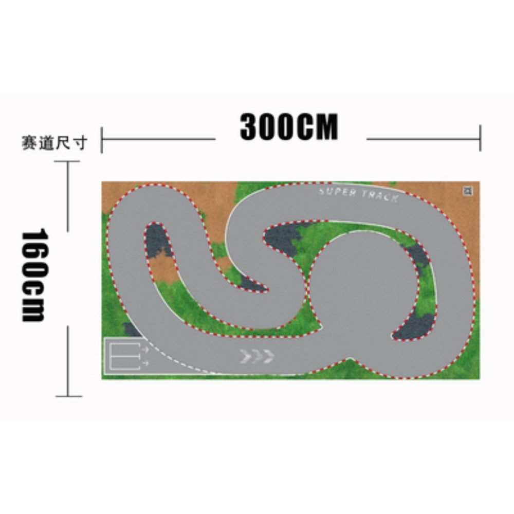 1/28 MINI-Z DRZ2 GLD BMX Remote Control Drift Car Track Floor Mat Track ...