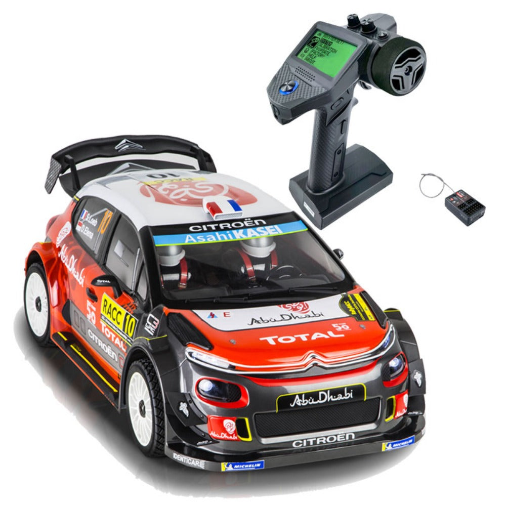 Controller Rally Car Toy 1/7 WRC Citroen C3 Remote Control Rally Car with Light Set RTR – VAJJEXRC