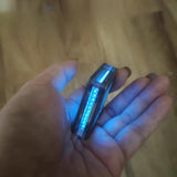 Titanium Alloy Tritium Signal Light Keychain Self-luminous for 25 Years