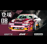 1/24 Rc Drift Car Shell 3D Print Op EVA RT8 POP RACEX 1087X PANDEM S13 with Transfer Sticker AOSHIMA
