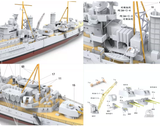CY MODEL CY511 1/200 British Aurora Cruiser Assembly Remote Control Ship KIT