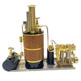 Engine Boiler Inline Double Cylinder Power Unit Suitable for 0.8M To 1.3M Rc Boat Power Model DIY
