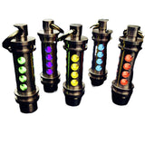 Brass Retro Tritium Trachea Pendant Self-luminous for 25 Years