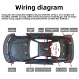 1/10 Rc Drift Car Wireless Transmission Light Module
