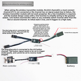 1/10 Rc Drift Car Wireless Transmission Light Module