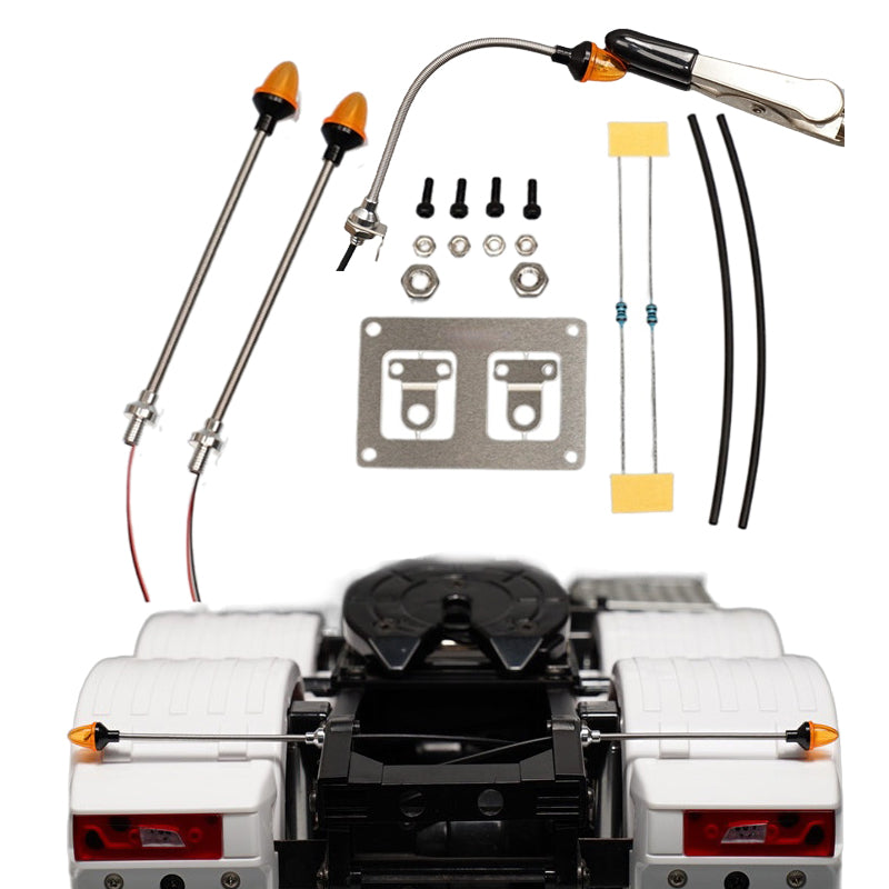 Faretto anteriore a LED per trattore camion Tamiya Scania 770S 1/14 RC Faretto anteriore a LED per trattore camion Tamiya Scania 770S 1/14 RC
