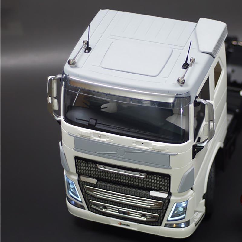 Volvo Shell Kit Low Roof Cab Shell Kit for 1/14 Tamiya Remote Control Truck Tractor ...