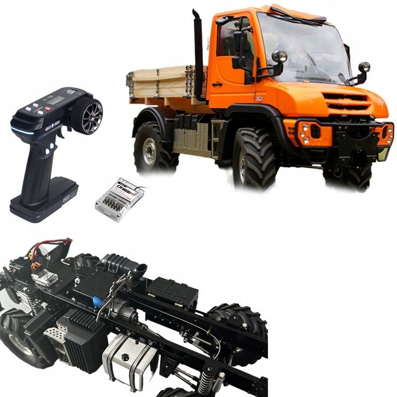 1/10 Rc 4WD Metal Chassis U423 Unimog Rtr – VAJJEXRC