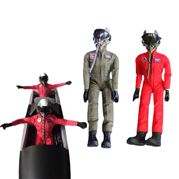 1 pz 1/6,1:6 Jet Pilot Figure, L77xW35xH76 mm aereo RC 1 pz 1/6,1:6 Jet Pilot Figure, L77xW35xH76 mm aereo RC