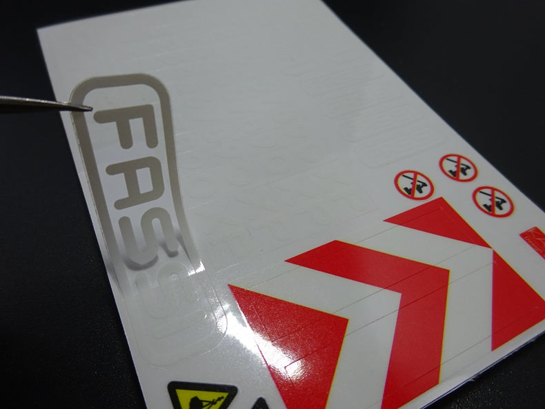 FASSI Logo Sticker for 1/14 Scale Remote Control Trailer Crane – VAJJEXRC