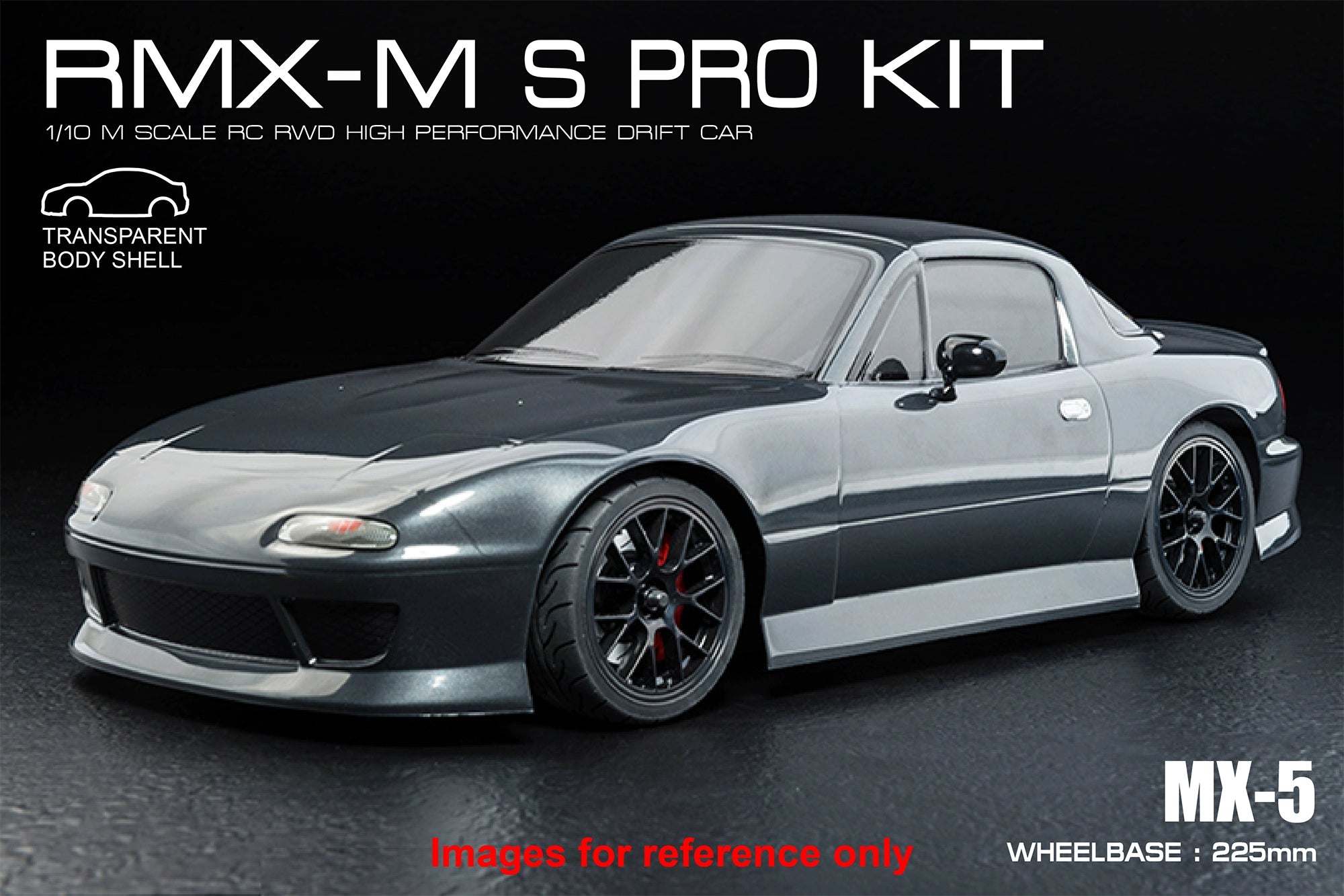 MST RMX-M S PRO KIT 1/10 Professional Rear Drive Drift Frame for